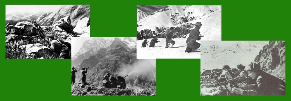 Поиск бойцов погибших в 1942 г. на Санчарском перевале