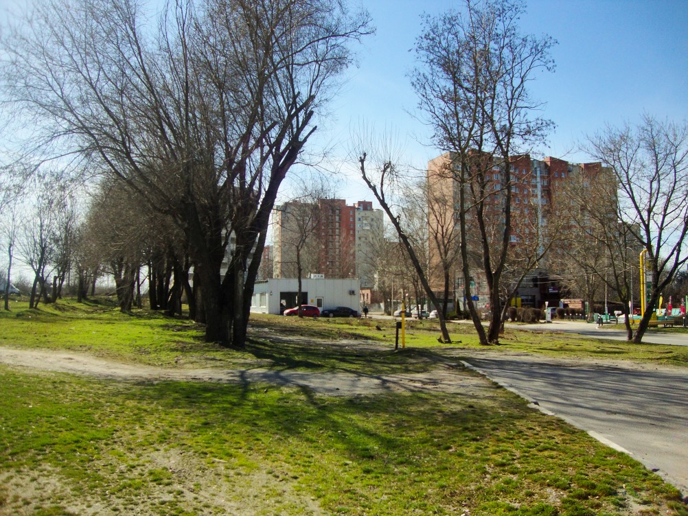 Противотанковый ров на улице Евдокимова