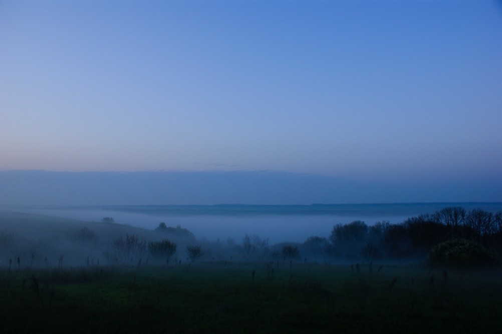 Утренний туман на Тузлове