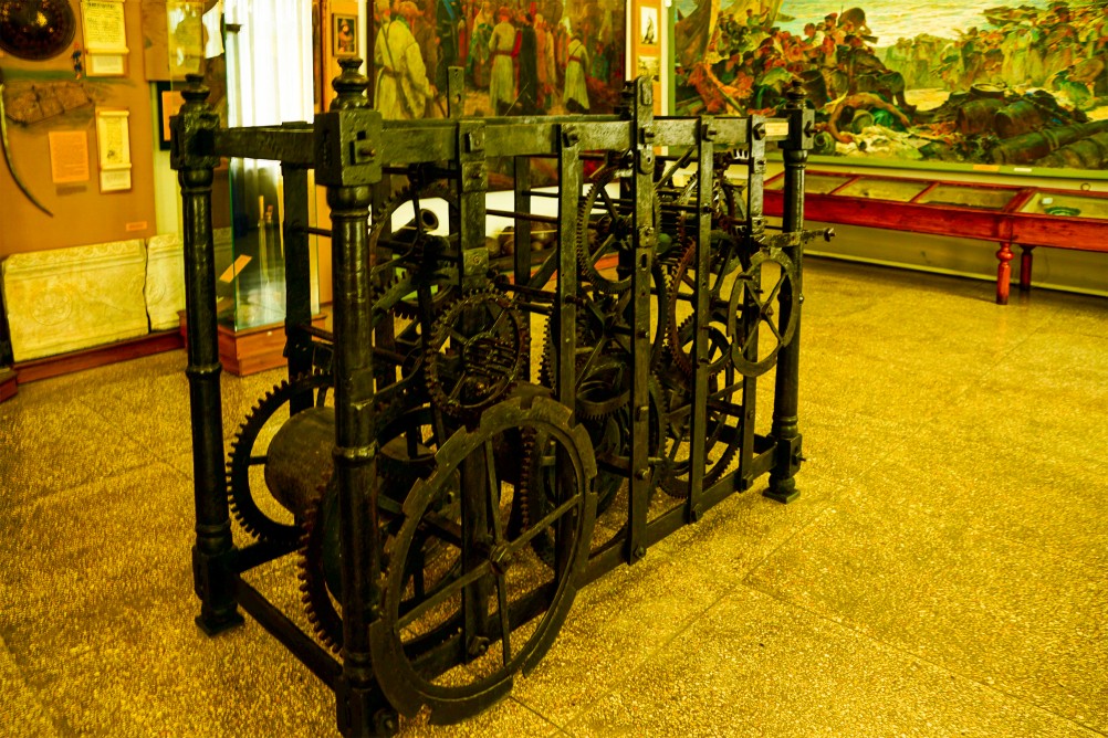 Средневековые часы в Новочеркасском музее донского казачества