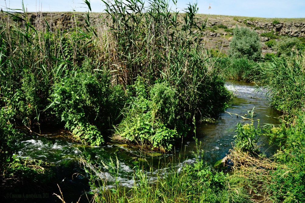 Водяная мельница у хутора Семимаячного на реке Кундрючьей