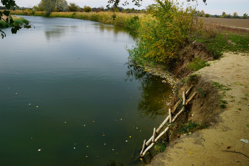 Лето на реке Кундрючьей у станицы Краснодонецкой
