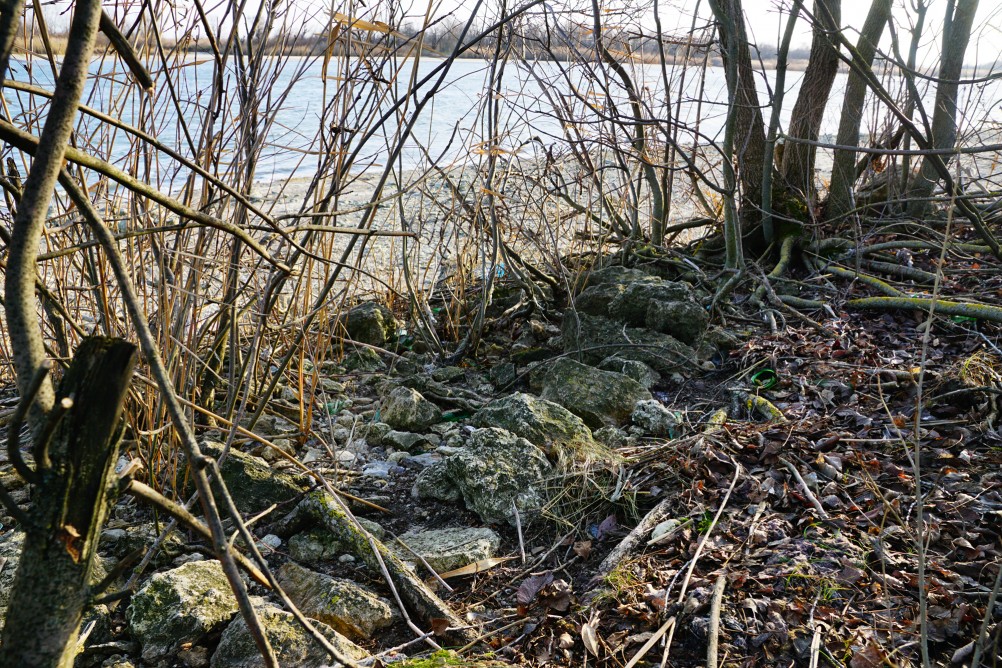Остатки Траншемента времён петровских походов, на берегу Дону у Аненской крепости