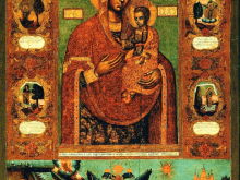 Черниговская-Ильинская икона Божьей Матери из Третьяковки