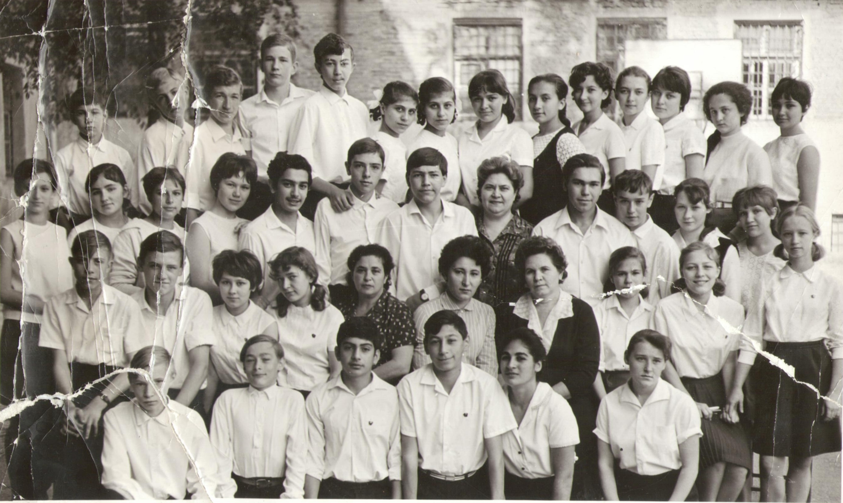 Москва школа 124 год1960