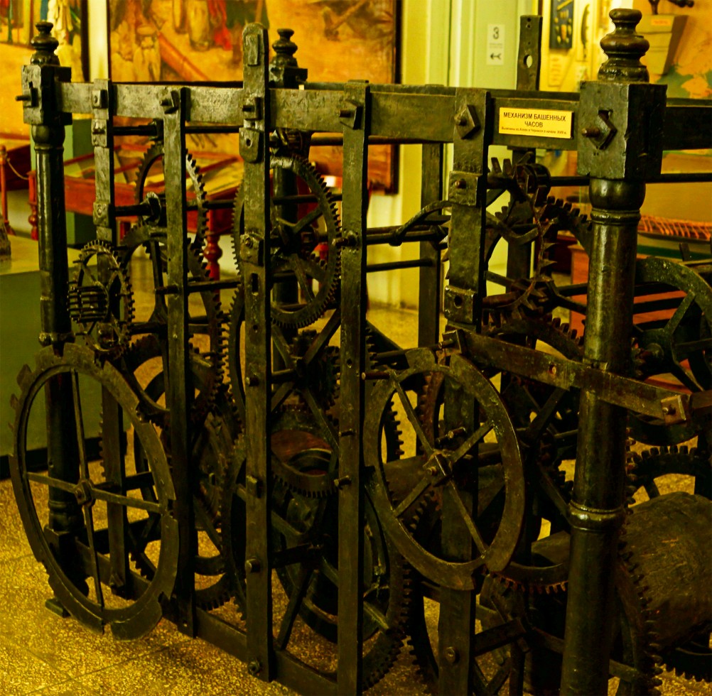 Средневековые часы в Новочеркасском музее донского казачества