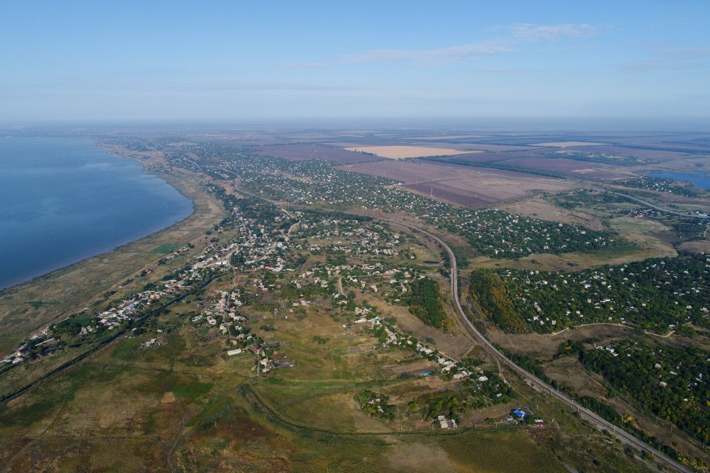 Сказочное Лукоморье в Морском Чулеке на берегу Таганрогского залива.