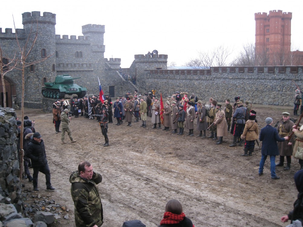 Донской военно-исторический музей, 5-го января представил реконструкцию событий гражданской войны на Дону
