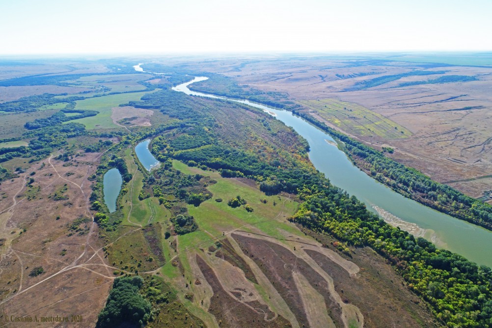 Озеро Ильмень в Шолоховском районе Ростовской области