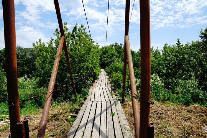 Подвесные или висячие мосты Донского края