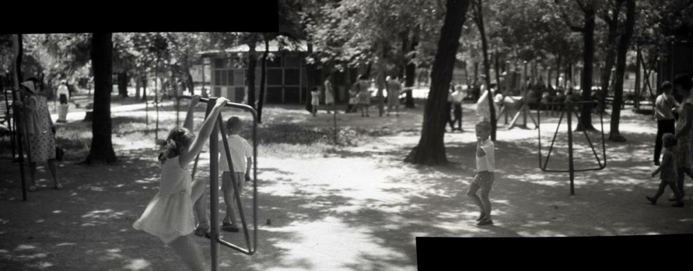 Парк им. Н. Островского в 60-е годы.