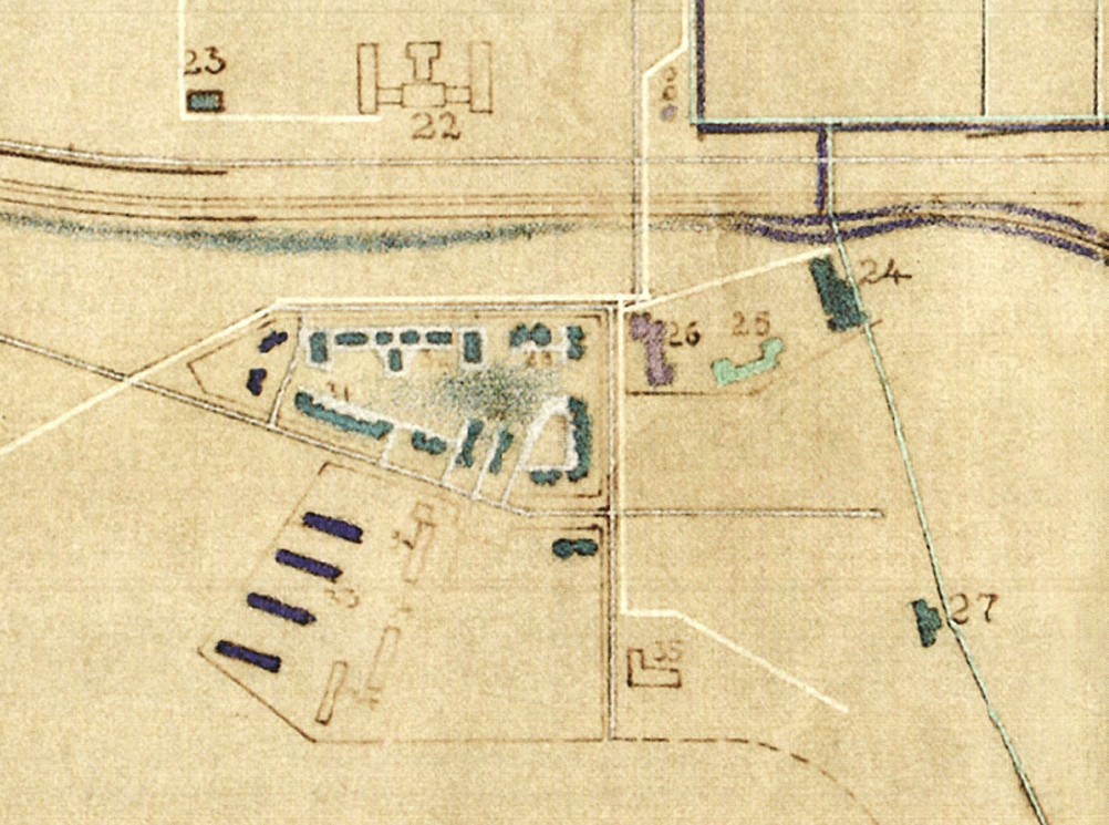 Первая карта рождающегося поселка Сельмаш