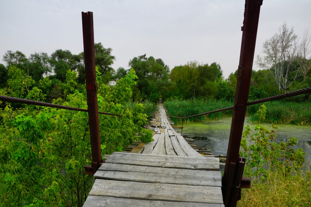 Путешествие по реке Берёзовой у хуторов основанных помещиками Грековыми
