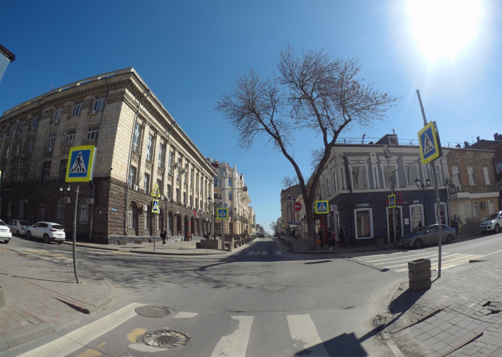 Переулок Газетный в старом Ростове