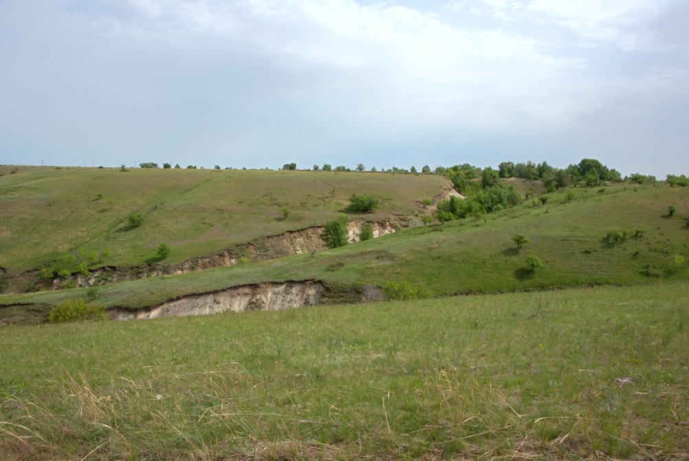 Меловые холмы, хутора и природа на правом берегу Дона в Шолоховском районе и Волгоградской области