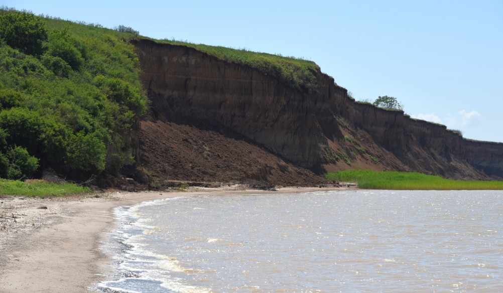 Новомаргаритовский берег Азовского моря