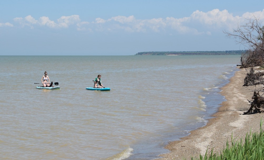 Новомаргаритовский берег Азовского моря