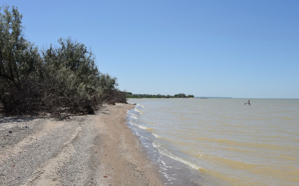 Новомаргаритовский берег Азовского моря