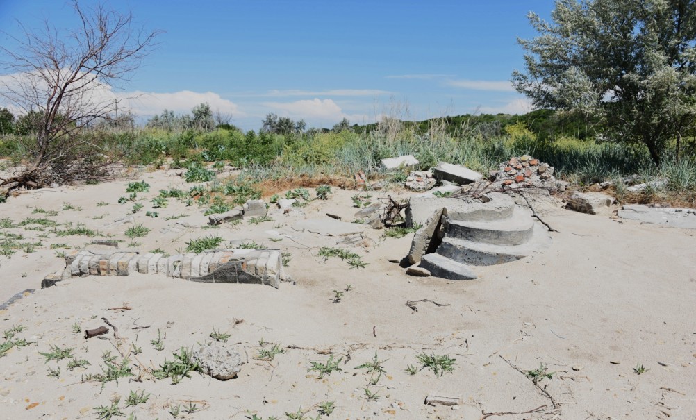 Новомаргаритовский берег Азовского моря