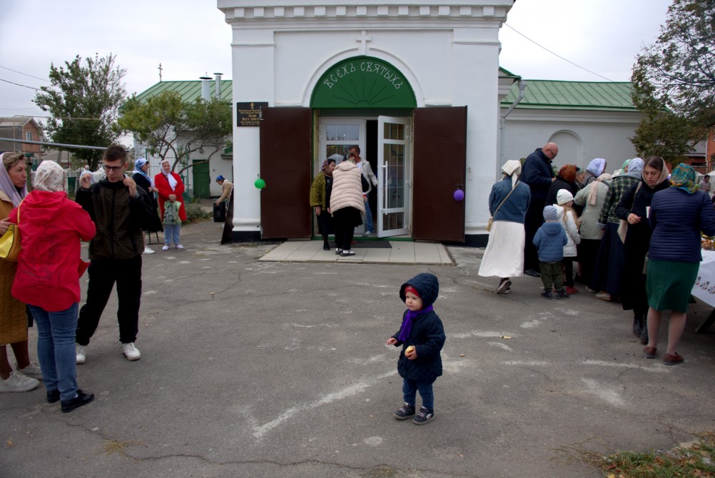 семейный праздник в честь Покрова Пресвятой Богородицы с слободе Синявской