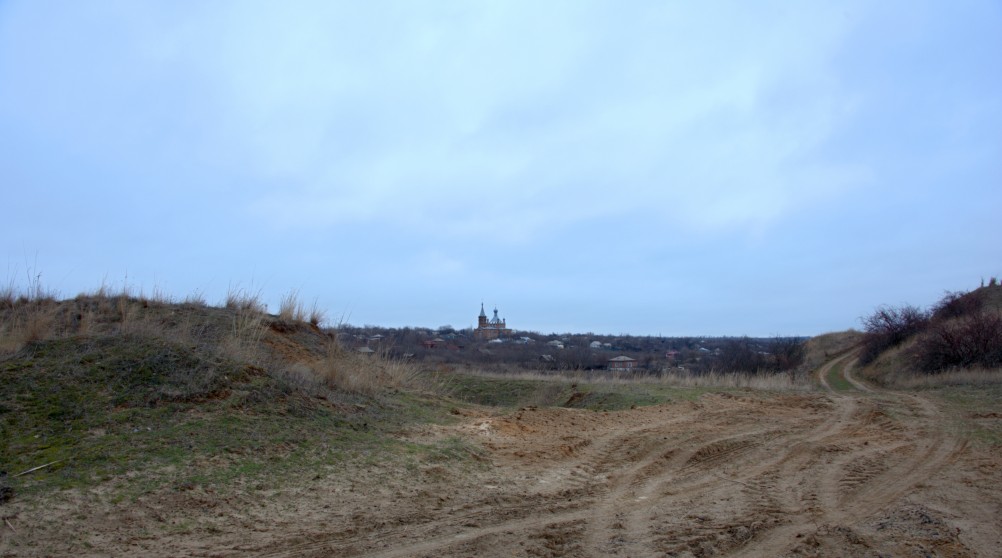 Родник у хутора Крымский в Крещенский сочельник