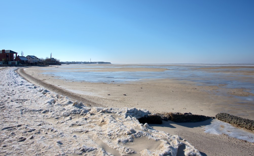 Изменение уровня воды у Павло-очаковской косы