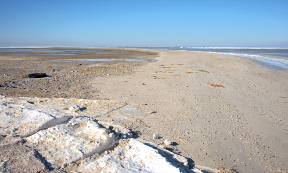 Изменение уровня воды у Павло-очаковской косы