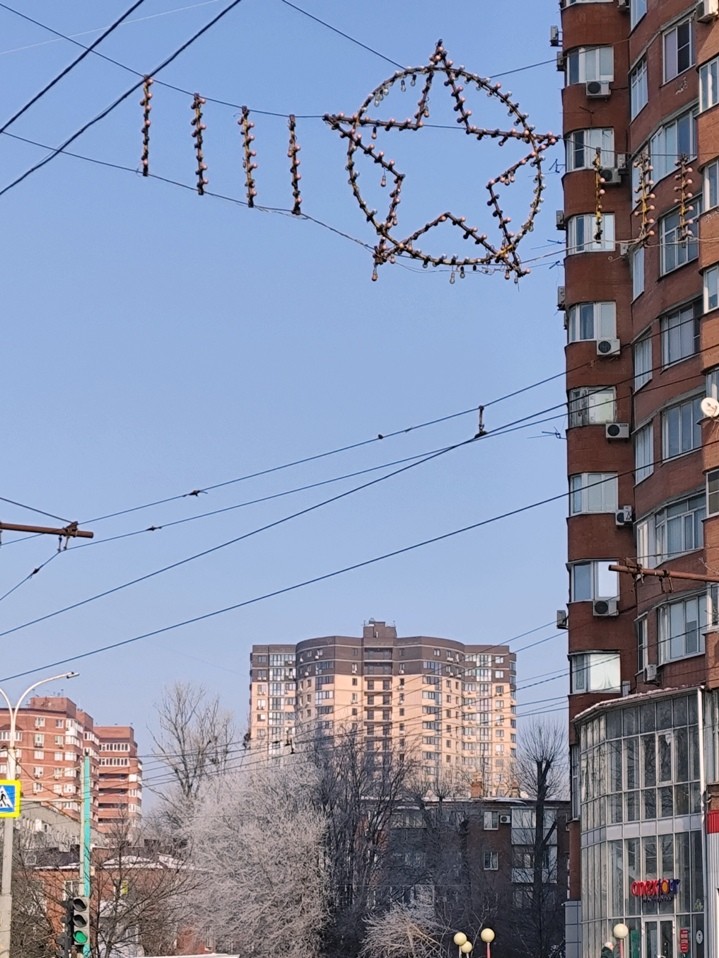 Хороший февральский день в парке Островского