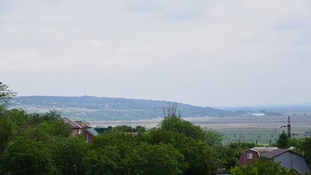 Берданосовка, виды на займище, корабли, мосты