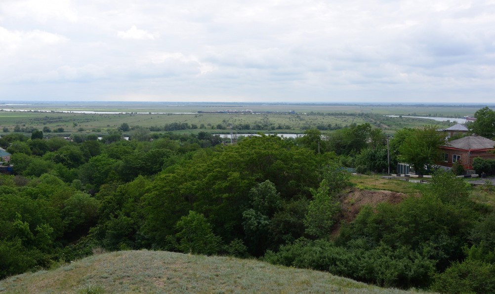 Берданосовка, виды на займище, корабли, мосты