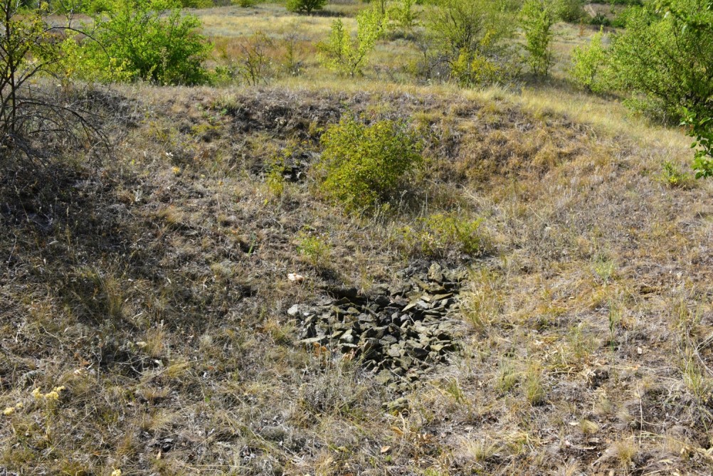 Татарское городище у балки Рубежная на Кундрючьей у станицы Верхнекундрюченской