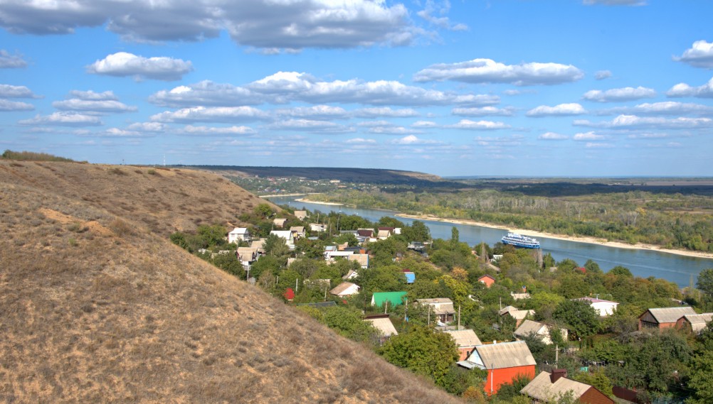 Дон у хутора Пухляковского