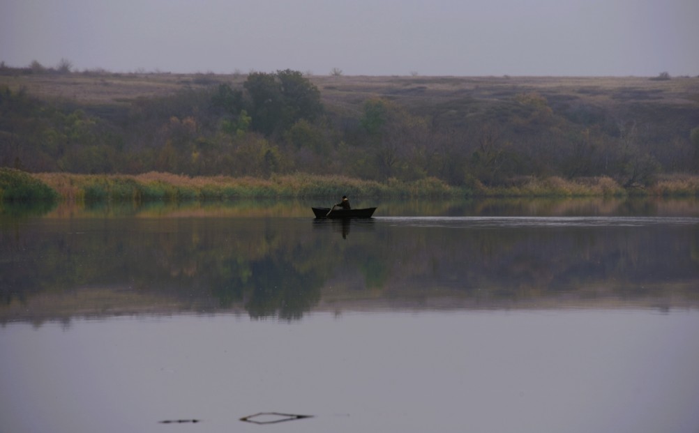 Скалы на Северском Донце между устьем Быстрой и скалой Западня