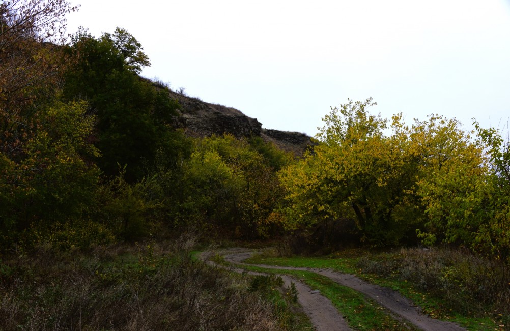 Скалы на Северском Донце между устьем Быстрой и скалой Западня