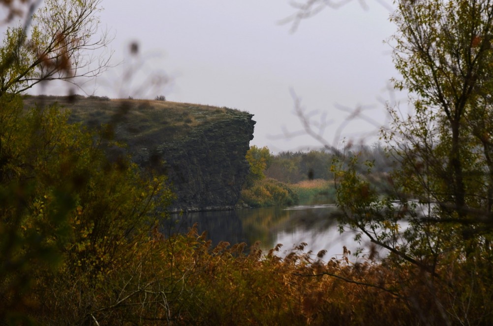 Скалы на Северском Донце между устьем Быстрой и скалой Западня