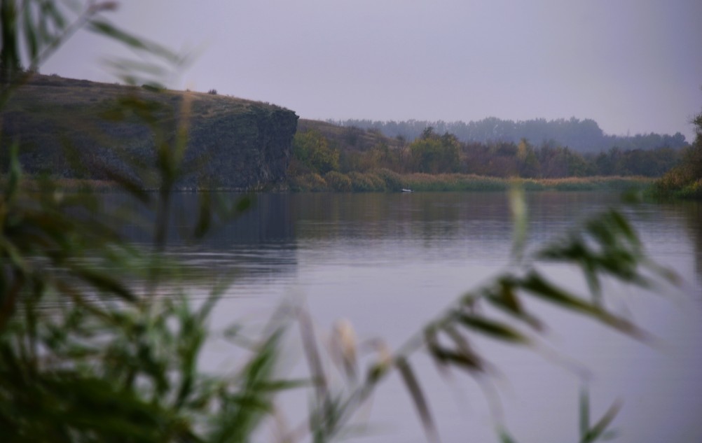 Скалы на Северском Донце между устьем Быстрой и скалой Западня