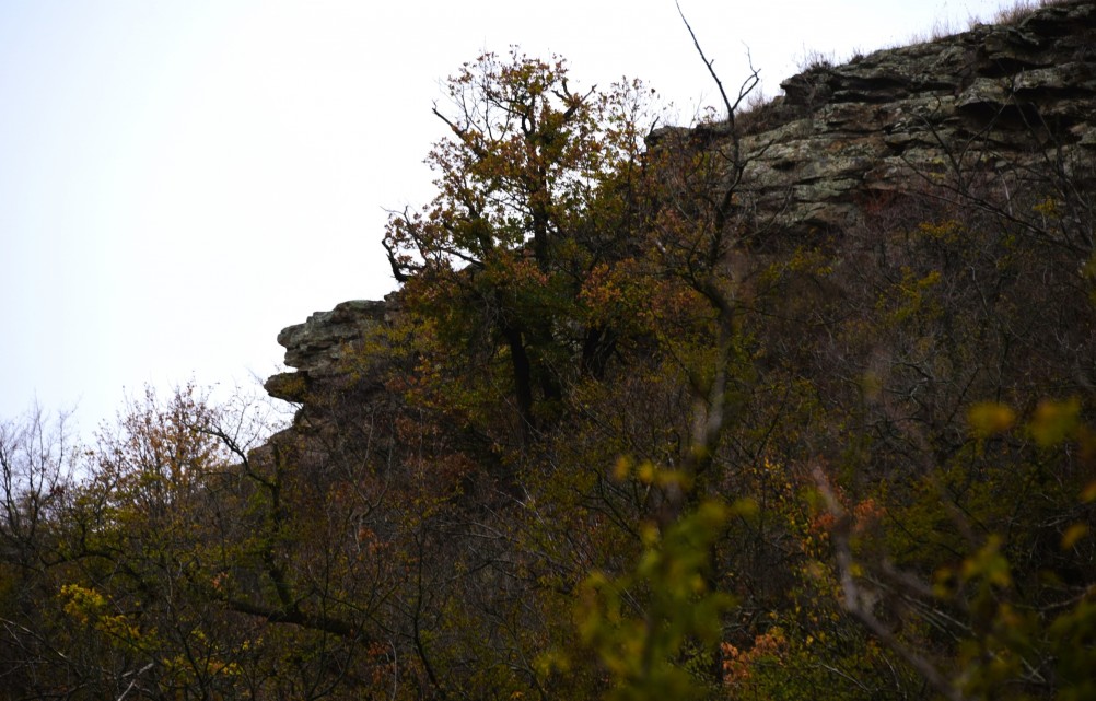 Скалы на Северском Донце между устьем Быстрой и скалой Западня