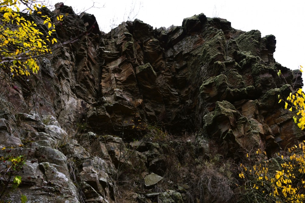 Скалы на Северском Донце между устьем Быстрой и скалой Западня