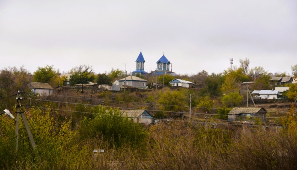 Мост через Северский Донец в станице Краснодонецкой