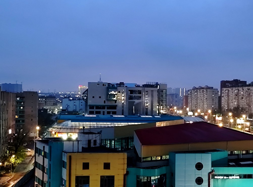 Декабрьское утро на Северном