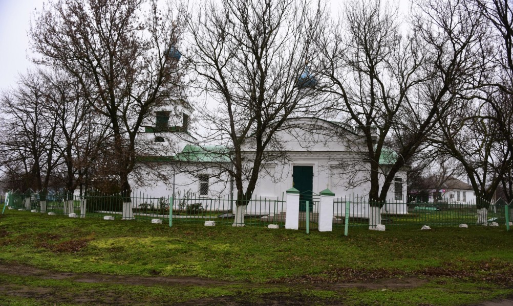 Александровка, следы концлагеря на церковном подворье
