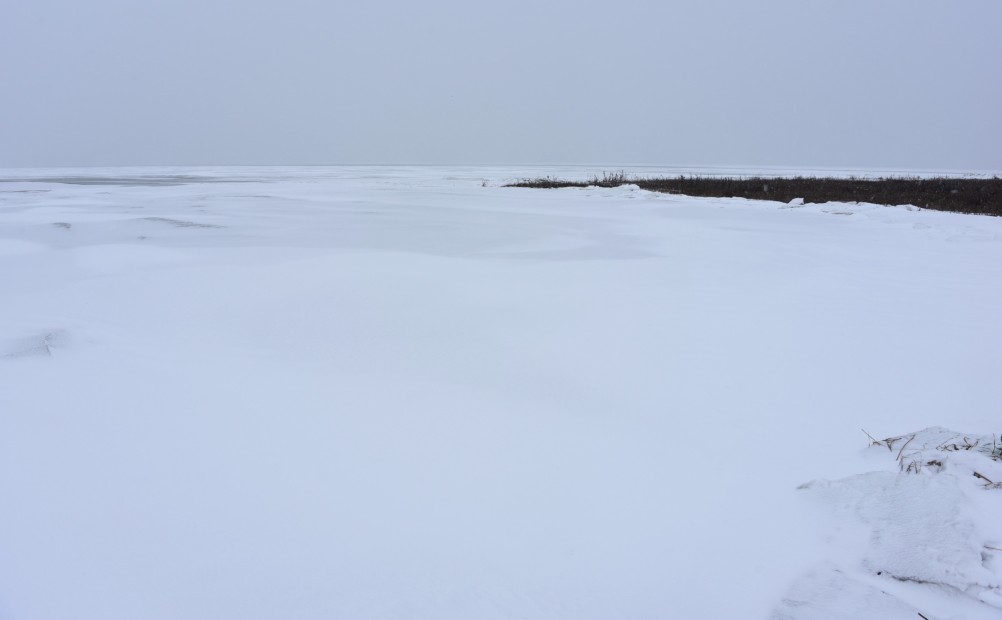 Метель в Таганрогском заливе у Займо-Обрыв, Маргаритово, Семибалках и Чумбур-косе