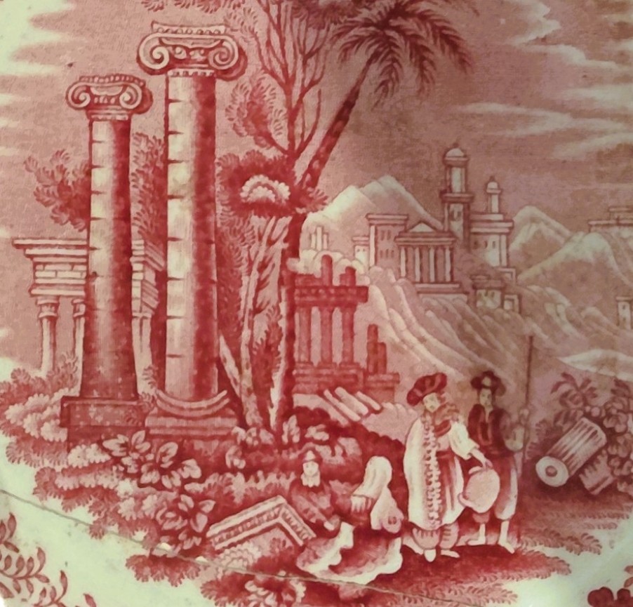 Тарелка из музея истории Ростова на Дону