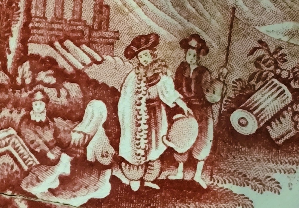 Тарелка из музея истории Ростова на Дону