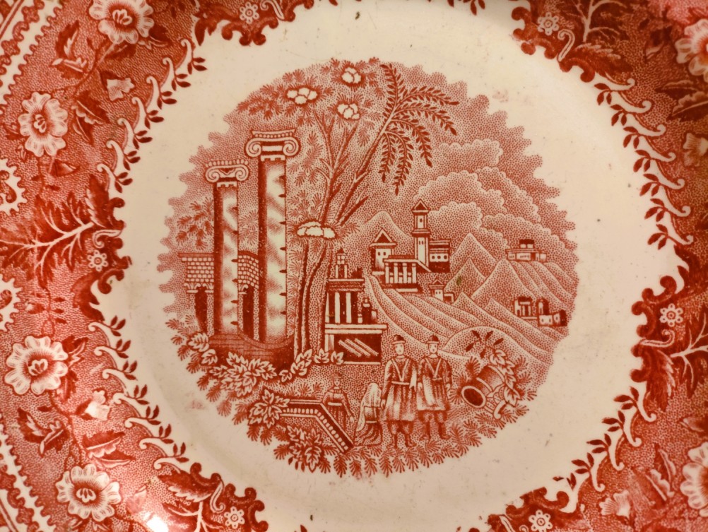 Тарелка из музея истории Ростова на Дону