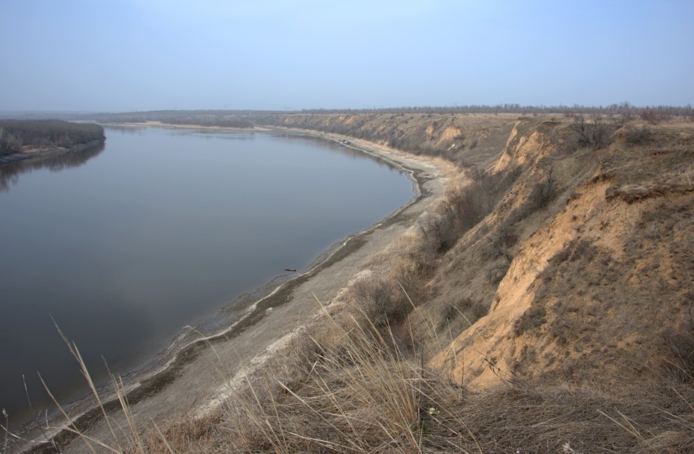 Нижнепалеолитические местонахождения Хрящи и Михайловское, расположенные в устье Северского Донца 