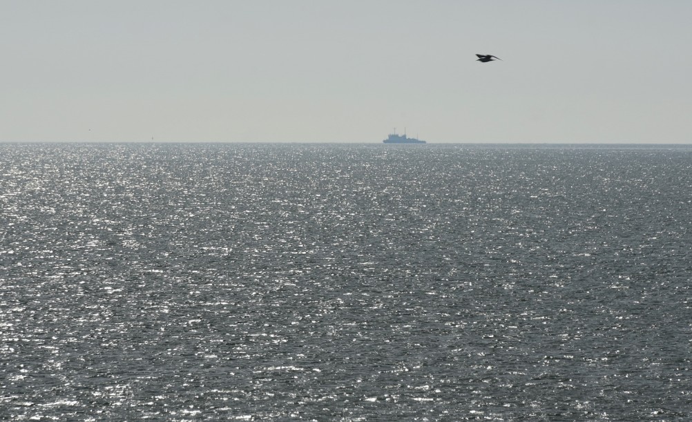 Азовское море в феврале у хутора Рожок