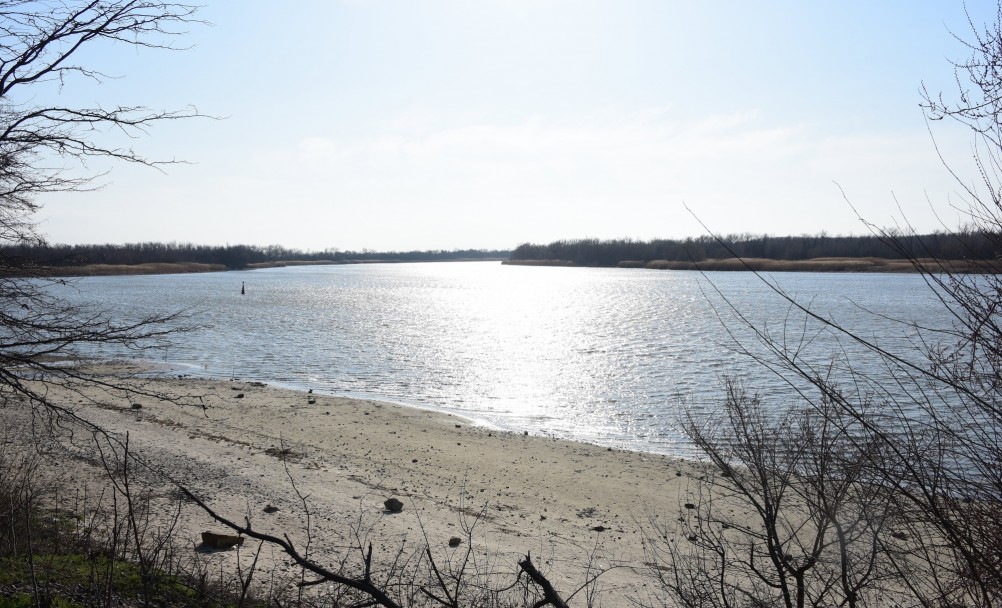 На Стрелке в марте