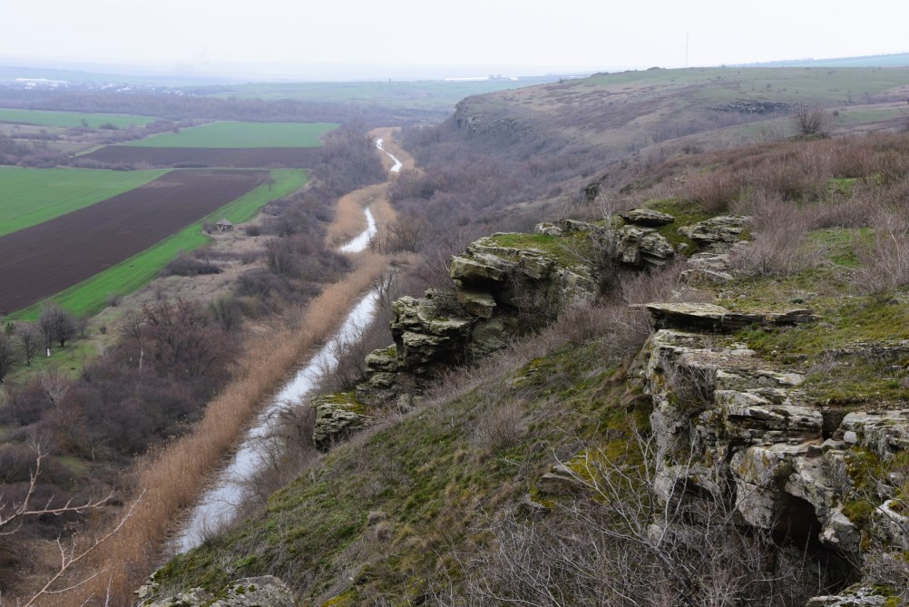 Цветущая весенняя степь на реке Кундрючьей