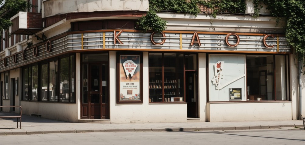 Хлебный магазин "Колос" на площади Карла Маркса